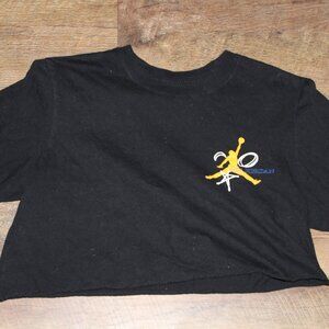 Women's Jordan Black Crop Top Size Small